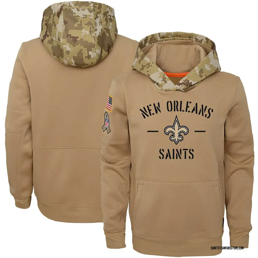 nike saints salute to service hoodie